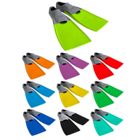 ZOGGS LONG BLADE RUBBER  FINS, SWIM FINS