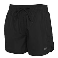 Zoggs Women's Indie Drawstring Shorts - Black, Women's Swim Shorts