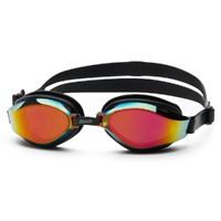 Zoggs Endura Max Titanium Goggles Black Mirrored Violet 