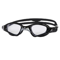 Zoggs Spectra Swimming Goggles - Black Grey/ Clear Lens