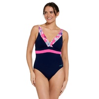 Zoggs Women's Paradiso Square Back Swimsuit - Multi, Women's Swimwear