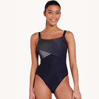 Zoggs Seafarer Adjustable Scoopback Women's Swimsuit - One Piece Swimwear
