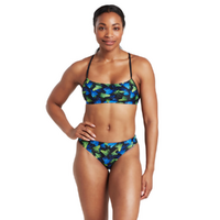 Zoggs Women's Swell Tri Back Two Piece Swimsuit, Ladies  Swimwear