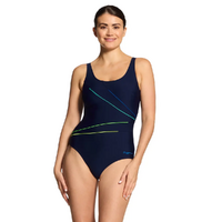 Zoggs Octain Adjustable Macmaster Scoopback Women's Swimsuit - One Piece Swimwear