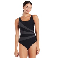 Zoggs Women's Sandon Adjustable Scoopback Swimwear, Women's Swimwear, Chlorine Resistant