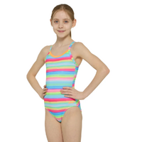 Zoggs Girls Seychella Strikeback One Piece, Girls Swimwear