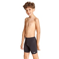 Zoggs Boys Cottesloe Mid Jammer, Boys Jammer Swimwear - Black