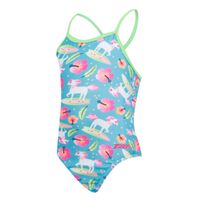 Zoggs Toddler Girls Pegasus Crossback One Piece Swimwear , Girls Swimsuit