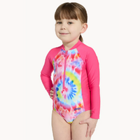Zoggs Girls Twister Paddle Suit, Girls Swimwear