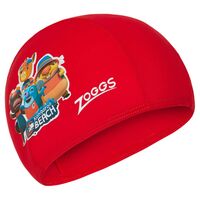 Zoggs Children's Kangaroo Beach Swim Cap - Red, Learn To Swim
