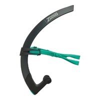 Zoggs Hydro Focus Snorkel - Black/Turquoise, Swimming Front Snorkel - former MP Snorkel, Aqua Sphere 