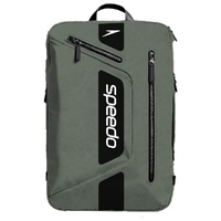 Speedo Biofuse 25L Flex Bag - Plush Olive Backpack, Swim Bag, Swimming Backpack
