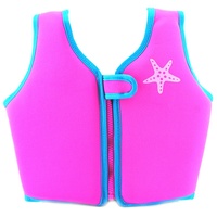 Zoggs Starfish Swim Jacket Pink/Blue, Childrens Swim Vest , Learn to Swim