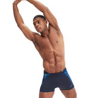 Speedo Men's Boom Aquashort Swimwear - True Navy/True Cobalt , Men's Speedo Swimwear