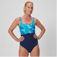 Speedo Women's Contour Eclipse One Piece Swimsuit, Women's Swimwear