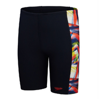 Speedo Boys Digital Panel Jammer -  True Navy/Watermelon/Bitter Lime/True Cobalt/Mandarin Peel - Boys Speedo Swimwear