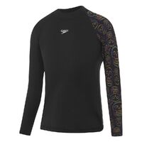 Speedo Boys Skulls Long Sleeve Rashie - Sun Top