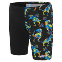 Speedo Toddler Boys Dinosaur Jammer - Black-Multi, Kids Swimwear