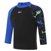 Speedo Toddler Boys Shark Long Sleeve Sun Top, Toddler Boys Rashie