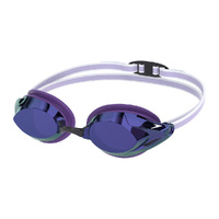 Speedo Women's Vanquisher Mirror 3.0 Goggle - Purple Haze/Iris/Silver Mirror