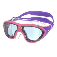 Speedo Junior Biofuse 2.0 Swimming Mask 6 - 14 Years  Pink Lemonade / Steel, Children Swimming Goggles