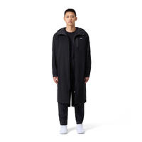 Speedo Unisex Pro Swimming Deck Coat - Black/Grey - Swimming Parka
