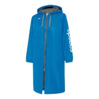 Speedo Logo Unisex Swimming Deck Coat - Blue - Swimming Parka