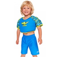 Zoggs Deep Sea Sea Water Wings Swimming Vest - Blue - Children's Swim Jacket, Learn To Swim