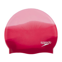 SPEEDO Multi Colour Silicone Swim Cap Ecstatic Pink/Magenta, Silicone Swim Cap   