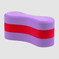 Vorgee Junior Pullbuoy LILAC/RED, 3 Layer Swimming Pull Buoy, Pullboy