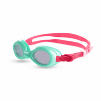 Vorgee Starfish Junior Swimming Goggles, Aqua/Cherry Red - Childrens Goggles