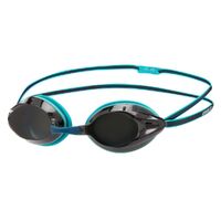 Speedo Opal Goggle True Navy/Tile/Aquarium - Smoked Lens Competition Racing Goggle, Training Goggle