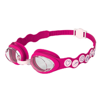Speedo Sea Squad Spot Goggle Blossom/Electric Pink/Clear, Junior 2 - 6 Years Childrens Swimming goggle