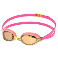 Speedo Fastskin Speedsocket 2.0 Mirror Goggle Competition Goggle - Melon/Vermilion