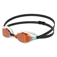 Speedo Fastskin Speedsocket 2 Mirror Competition Goggle Black/White/Fire Gold