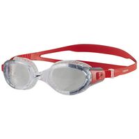 Speedo Futura Biofuse Flexiseal Swimming Goggles - Red / Clear