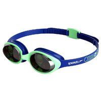 Speedo Sea Squad Illusion Goggles Ultrasonic/Fake Green/Alien Hologram, Junior 6-14 Yrs, Children's Swimming Goggles
