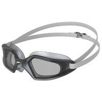 Speedo Hydropulse Swimming Goggles - White Elephant with Light Smoked Lens