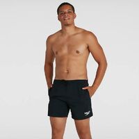 Speedo Men's Essentials 16" Watershort - Black, Men's Swim Shorts, Men's Sports Shorts