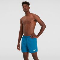 Speedo Men's Essentials 16" Watershort, Nordic Teal - Men's Sports Short, Men's Swim Short