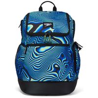 Speedo Teamster 2.0 Rucksack 35L, Teamster Backpack Swirly Whirly, Swim Bag, Swimming Backpack