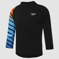 Speedo Toddler Boys Ascent Long Sleeve Rashie - Sun Top