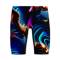 Junior Boys Fastskin Endurance+ Max High Waisted Jammer, Lava Glow
