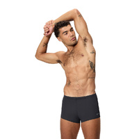Speedo Men's Hyperboom Logo Aquashort Swimwear - Anthracite/Coin Grey