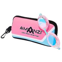Amanzi Axion Pearl Mirror Goggles - Pink/Teal