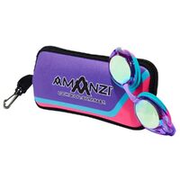 Amanzi Axion Majestic Mirror Goggles - Purple/Teal/Pink
