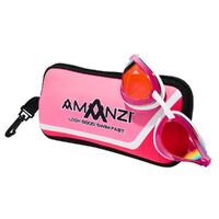 Amanzi Dominate Sunset Mirror Goggles - Pink/White