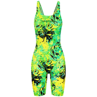 Amanzi Vortex Kneelength Girls Swimwear, Girls Leg Suit Swimwear