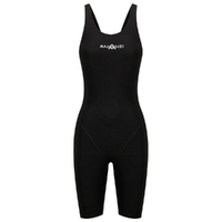 Amanzi Acceler8 Rize Kneelength - Jet - Ladies Leg Suit