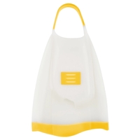 DMC ELITE 1 UV Colour Change Swim Fins - Lemon - Swimming Training Fins / Swimming Flippers